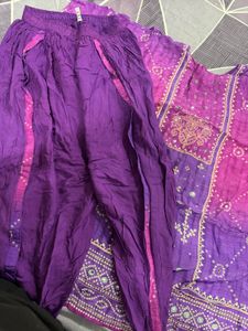 Vibrant Purple & Pink kaftan Kurta Set💕