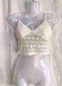 Lace Bralette Crop Top