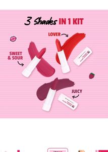 MyGlamm POPxo Mini Lip Kit (Berry Amor) 🎀