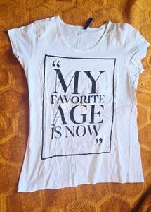 Casual White T-Shirt