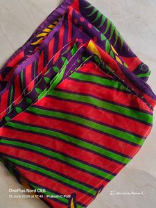 2 Used Nylon Saree - Mint Condition