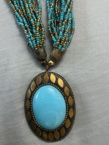 Boho Beaded Layered Necklace