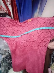 Pink Knit Sweater