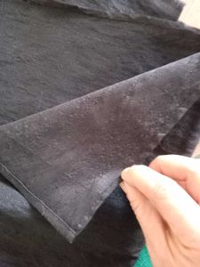 Ben Martin Black Mandarin Collar Shirt