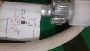 🆕 Washing Machine White Hose Pipe