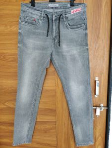 Men's Grey Slim Fit Jeans