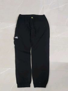 Men's Black Cargo Jogger Pants
