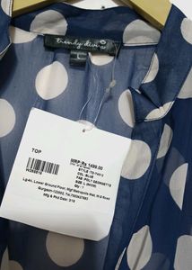 Poly Georgette Long Branded Top