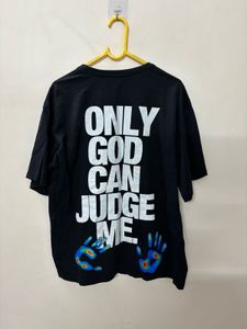 Black Graphic Print T-Shirt