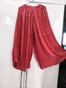 handwork heavy palazzo suit