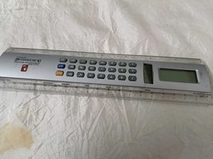 4x 2-in-1 Calculator Ruler