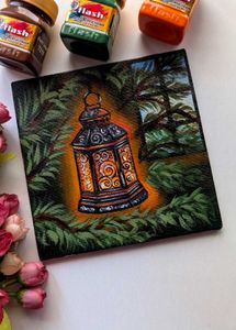 Mini Hand-Painted Lantern Art