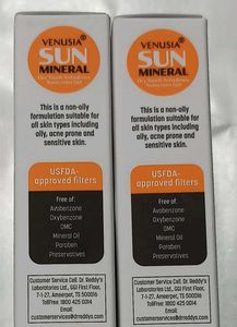 Venusia Sun Mineral SPF 65