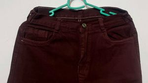Trendy Cargo Pants - brown
