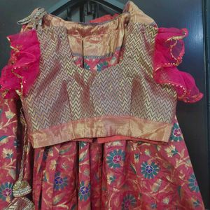6 meter flair Lehenga Choli Set