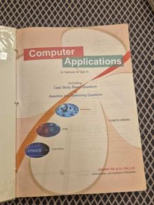 Computer Applications Textbook Class 10