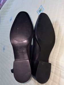 Unisex Zara Stylish Black Leather Ankle Boots