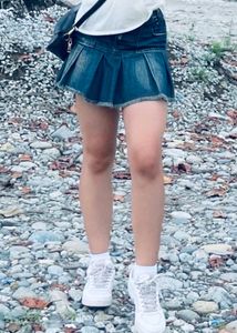 Denim Skirt, from Thailand.