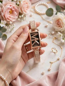 MK Rectangular Watch