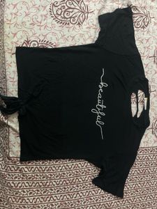 Black "Beautiful" T-Shirt