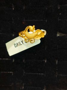 One Gram Gold Ring For Daily Use 6 Months Guarante