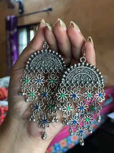 Earrings&amp;Long chain COMBO
