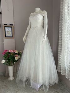 Stunning White Bridal  gown