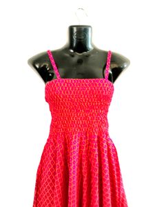 Rose Printed Dress ( Women)