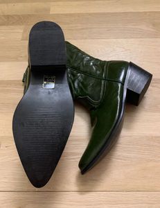 Olive green Cowboy Boots