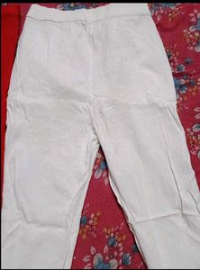 Red &amp; White Pencil Pants Set