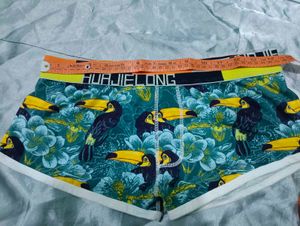 Men's Toucan Print Boxer Briefs