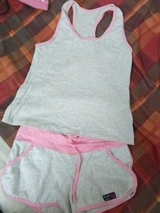 Comfortable PJ Set Tank Top & Shorts