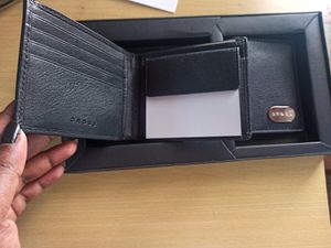 CROSS Leather Wallet, Fancy Mens L