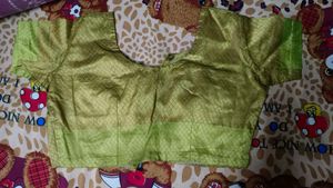 Designer Silk Blouse Set