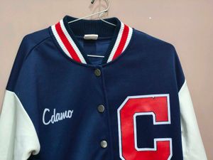 Stylish Varsity Bomber Jacket