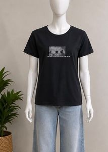 Black Graphic T-Shirt