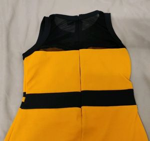 Stylish Yellow Party Dress For Women😍💛👑💘