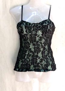 Gothic Lace Camisole Top