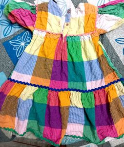Colorful Patchwork Dress