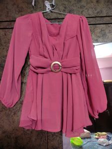 Short Dress Or Long Top