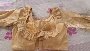 Elegant Beige Ruffled Blouse