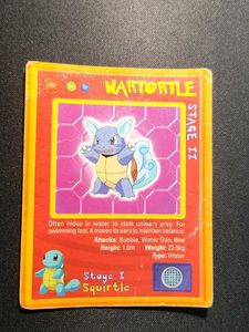 Alpenliebe pokemon chase card - WARTORTLE