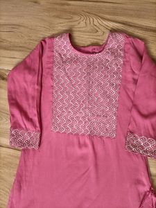 ROSE PINK KURTI