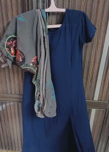 Designer Ethnic Gown with Unique Print