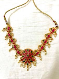 Meenakari Stone Necklace