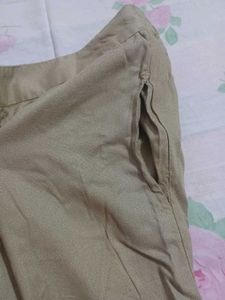 Embroidered Wide-Leg Linen Pants