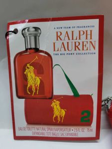 Ralph Lauren Red Duffle Bag