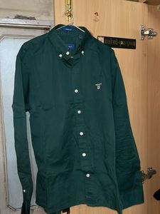 Men's Gant Green Button-Down Shirt