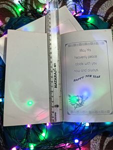 NEW YEAR GREETING CARD With Cover #newyear Happy N