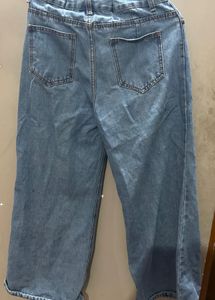 WOMEN Wide Leg Denim Jeans